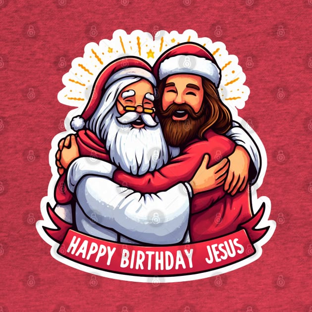 Happy Birthday Jesus by Plushism